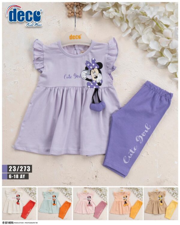 Minnie Mouse Cute Girl 2'li Set